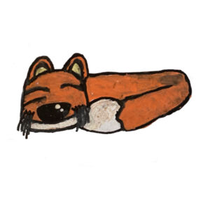 Floxling sleeping - Cushion cover Design