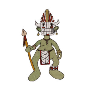 Warrior - Cushion cover Design