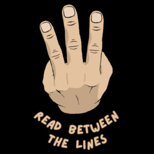 Read Between the Lines - Inner Coloured Mug Design