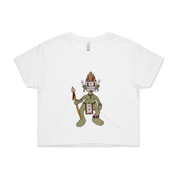 Warrior - Womens Crop Tee Thumbnail